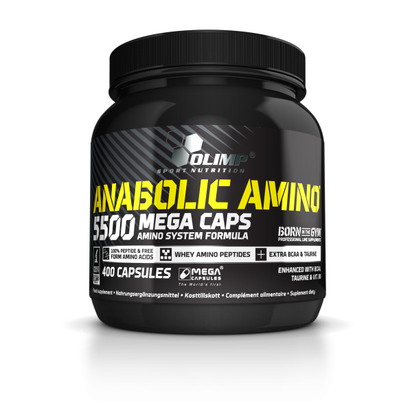 Olimp Anabolic Amino 5500 Mega Caps, 400 Kapseln