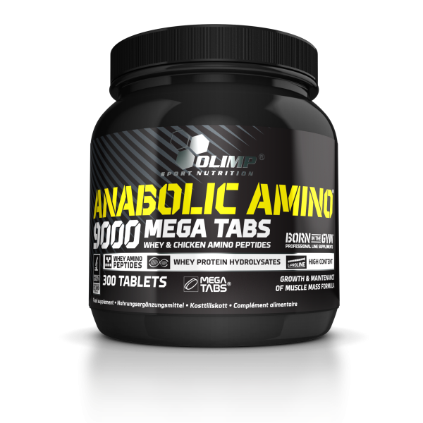 Olimp Anabolic Amino 9000 Mega Tabs, 300 Tabletten