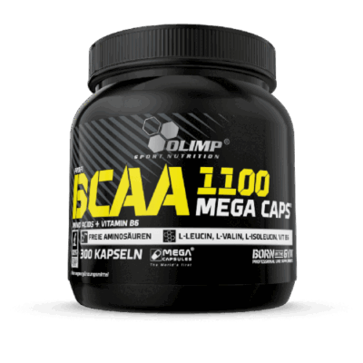 Olimp BCAA 1100 Mega Caps, 300 Kapseln
