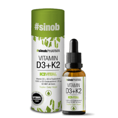 Sinob Pharma Vitamin D3 + K2 Tropfen, 10 ml