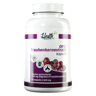 ZEC+ HEALTH+ OPC TRAUBENKERN EXTRAKT, 120 Kapseln