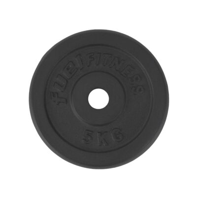 FUEL Fitness Guss-Hantelscheibe 30mm 1x 5kg