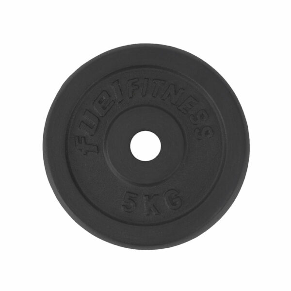 FUEL Fitness Guss-Hantelscheibe 30mm 1x 5kg