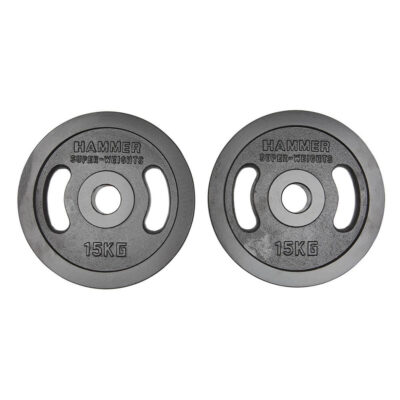 Hammer Olympische Gewichtsscheiben-Paare 1,25-25 kg 2x 15kg