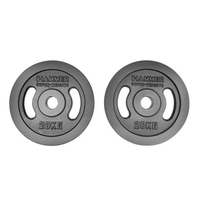 Hammer Olympische Gewichtsscheiben-Paare 1,25-25 kg 2x 20kg