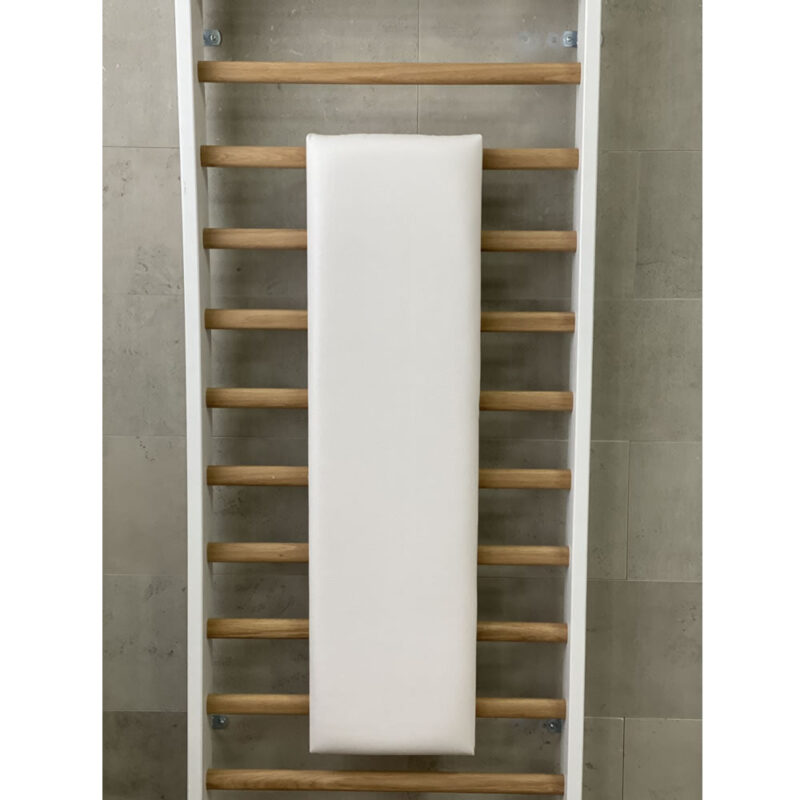 HEIMHOLZ Schrägbrett für Sprossenwand Weiss