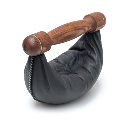 NOHrD Swing Hanteln Club-Sport/Schwarzleder Hantelpaar 2x 2kg