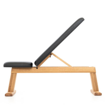 NOHrD WeightBench Eiche Echtleder Hantelbank