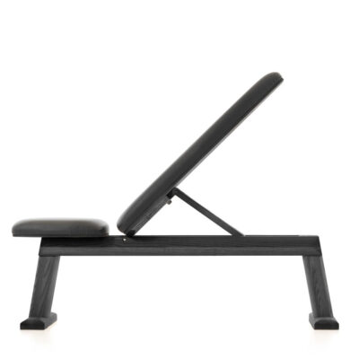 NOHrD WeightBench Schwarz Hantelbank Kunstleder Schwarz