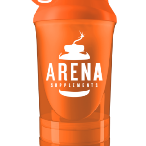 Arena Supplements Wave+ Shaker 600ml(+200ml+150ml) Schwarz, 1 Stück