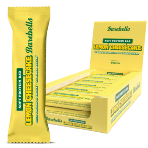 Barebells Lemon Cheesecake Soft Protein Bar, 12 x 55g