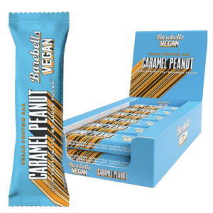 Barebells Vegan Caramel Peanut Protein Bar, 12 x 55g
