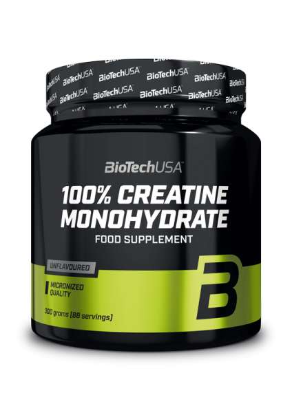 Biotech USA 100% Micronized Creatine Monohydrate Dose, 300g