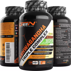 GEN Ashwagandha Triple Komplex, 120 Kapseln