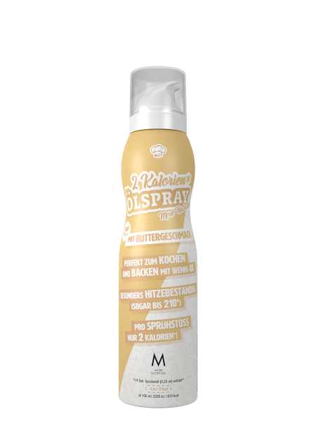 More Nutrition 2 Kalorien-Ölspray Butter : dein Kochspray für Zuhause, 200ml