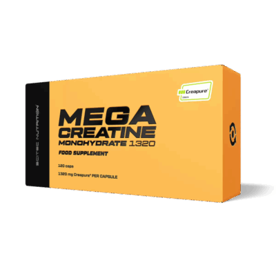 Scitec Nutrition Mega Creatine Monohydrate Creapure 1320, 120 Kapseln