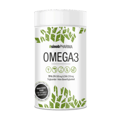Sinob Pharma Omega-3 Max, 120 Liquid Kapseln