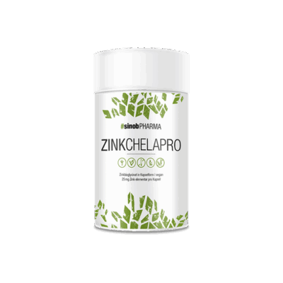 Sinob Pharma Zink Chelapro, 60 Vegane Kapseln