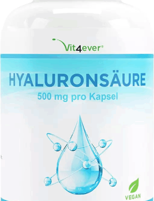 Vit4ever Hyaluronsäure 500mg, 120 Kapseln