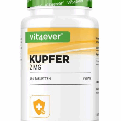 Vit4ever Kupfer, 365 Tabletten
