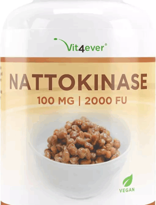 Vit4ever Nattokinase, 180 Kapseln