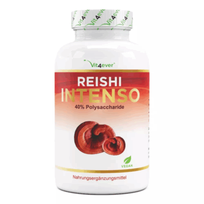 Vit4ever Reishi Intenso Pilz, 180 Kapseln