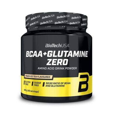 Biotech USA BCAA + Glutamin 480 g Zero Orange
