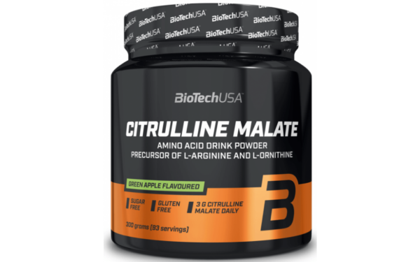 Biotech USA L-Citrulline Malate Green Apple 300 g