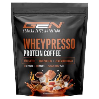 GEN Nutrition Wheypresso Protein Kaffee 908g Caramel