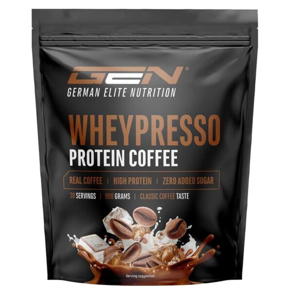 GEN Nutrition Wheypresso Protein Kaffee 908g Classic Coffee