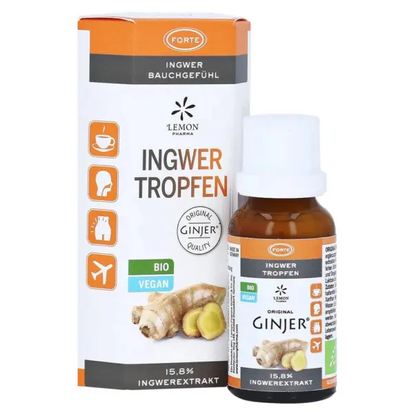 Bio Ingwertropfen GINJER® forte - 20ml