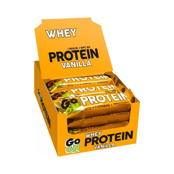 Go On Nutrition Protein Bar 20% 24x50g Vanille