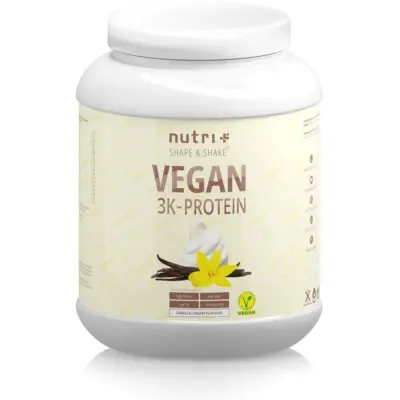 Nutri + Vegan 3K Proteinpulver 1 kg Beutel