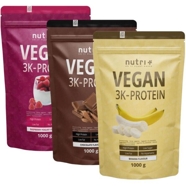 Nutri+ Vegan 3K Protein 1000g