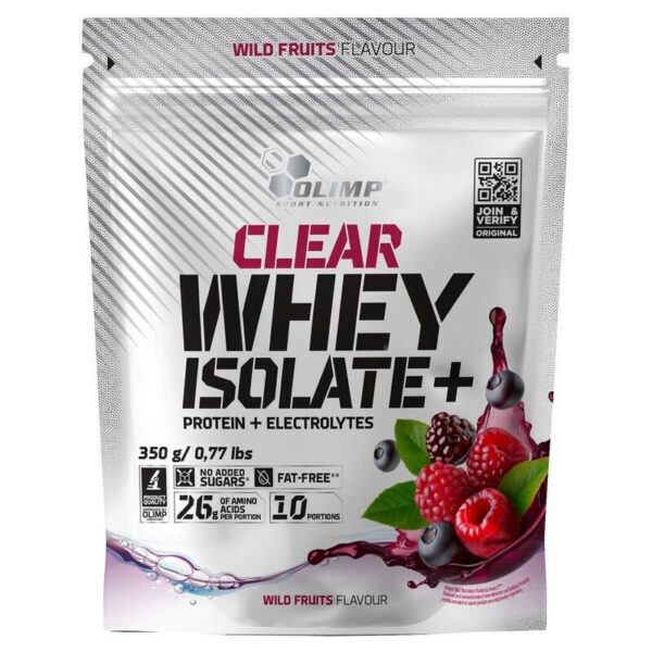 Olimp Clear Whey Isolate+ 350g Wild Fruits