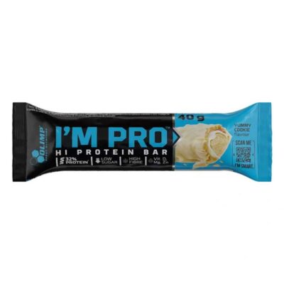 Olimp I m Pro Protein Bar - 15 x 40 g Yummy Cookie