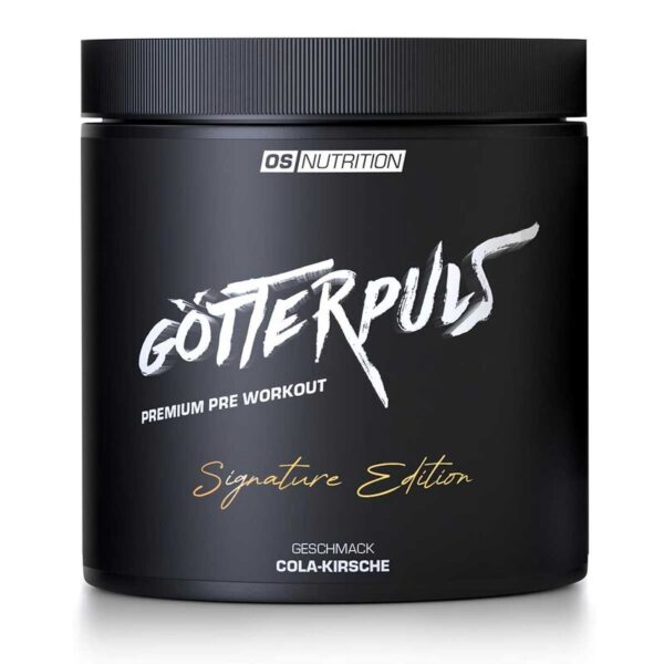 OS Nutrition G?tterpuls Premium Pre Workout Signature Edition 395g Himbeere-Drachenfrucht