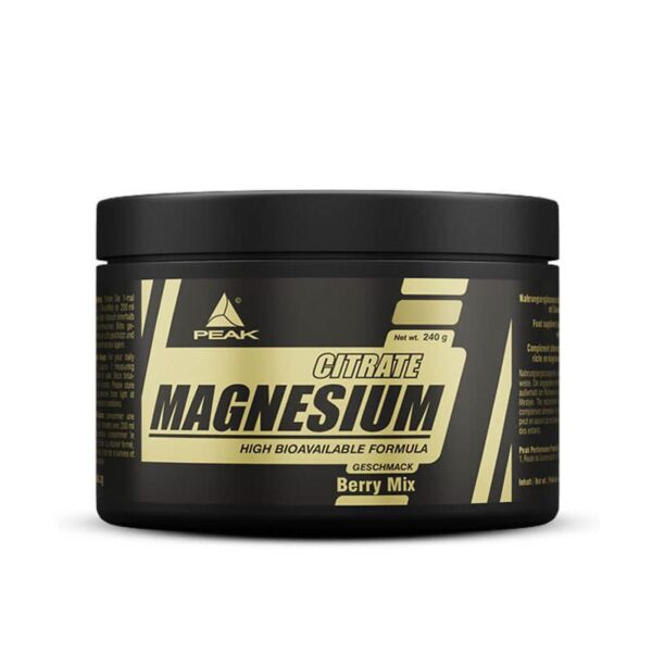 Peak Magnesium Citrat 240g Lemon