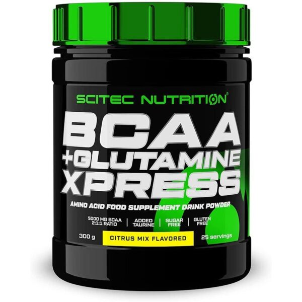 Scitec Nutrition BCAA + Glutamin Xpress 300g Zitrus Mix