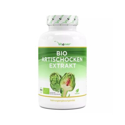 Vit4ever Bio Artischocken Extrakt - 2,5% Cynarin 240 Kapseln