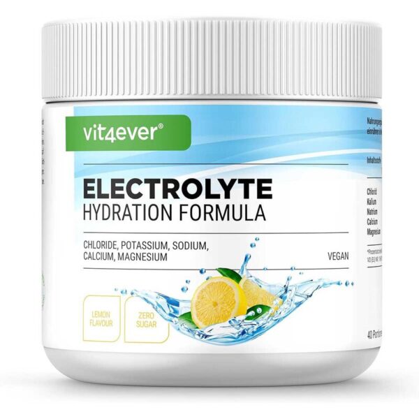 Vit4ever Elektrolyte Hydration Formel 200g Zitrone