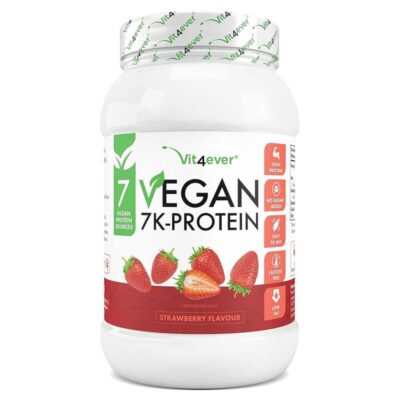 Vit4ever Vegan 7K-Protein 1000 g Erdbeere