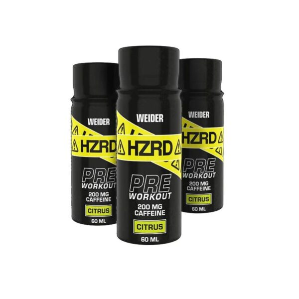 Weider HZRD Pre-Workout Shot 12x60ml Citrus