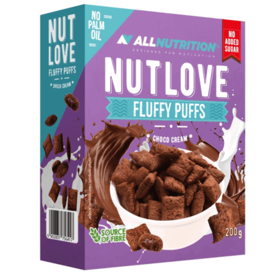 All Nutrition Nutlove Fluffy Puffs Choco Cream, 200g