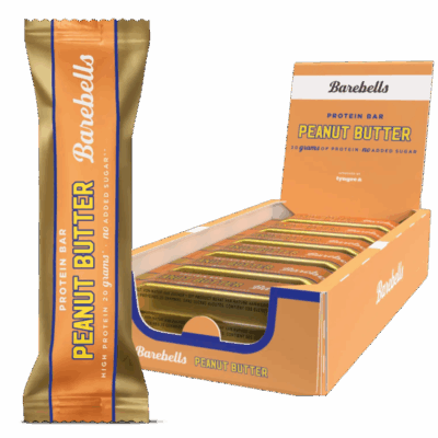 Barebells Protein Bar Peanut Butter, 12 x 55g