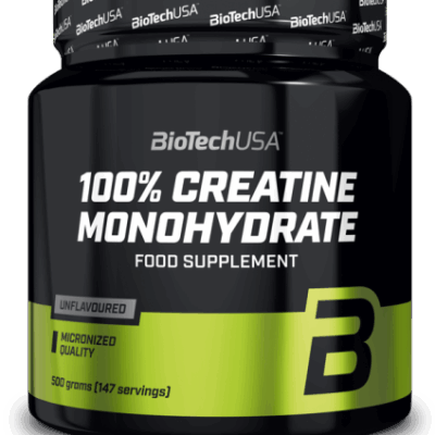 Biotech USA 100% Micronized Creatine Monohydrate Dose, 500g