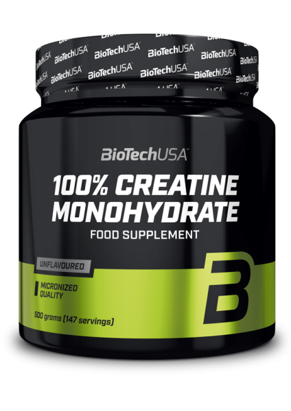 Biotech USA 100% Micronized Creatine Monohydrate Dose, 500g