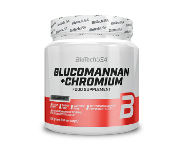 Biotech USA Glucomannan + Chromium, 225g