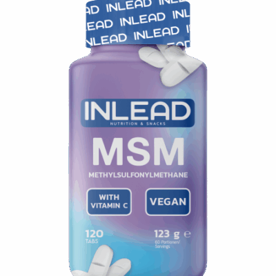 Inlead MSM + Vitamin C, 120 Tabs
