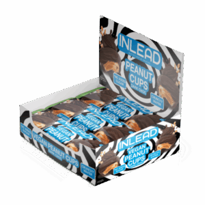 Inlead Peanut Cups Vegan Dark Choc, 15x 50g